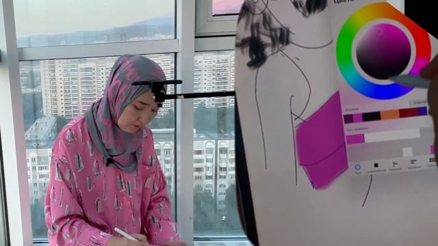 Планшетпен сурет салу. Procreate бағдарламасы. смотреть онлайн