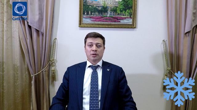 Бари Галимович Хаиров поздравляет с Новым годом! смотреть онлайн