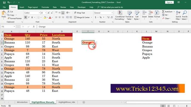 Excel VBA Macros: Conditional Formatting Exact Function смотреть онлайн