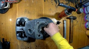 Проект Днепр 666: #24 Ремонт головок Днепра: замена сёдел клапанов