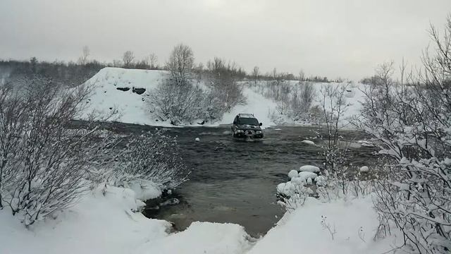 Зимняя река в брод смотреть онлайн