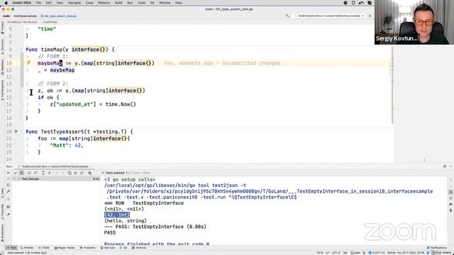 Golang Course - Session 10： Interfaces in Go - Part 2⧸2 смотреть онлайн