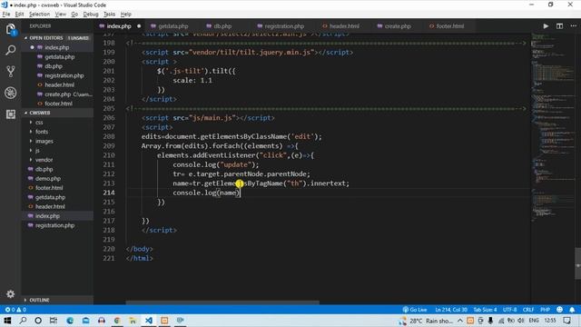 How to Update Data in a MySQL Database using PHP in hindi | #89 смотреть онлайн