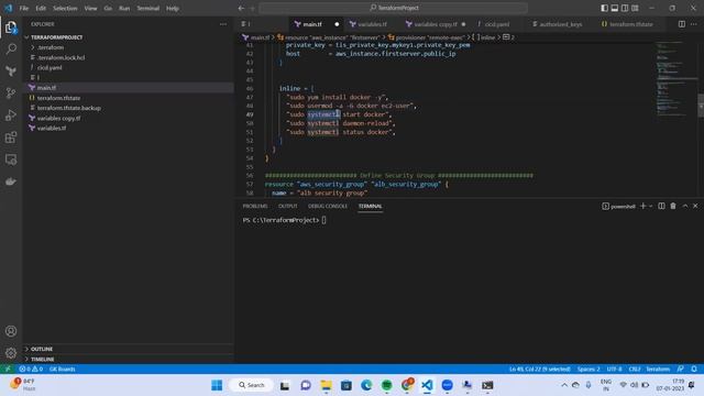 Create Instance Install Docker using Terraform смотреть онлайн