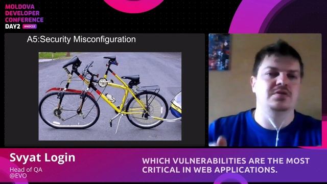 #MDC22 - Svyat Login - Which vulnerabilities are the most critical in web applications смотреть онлайн