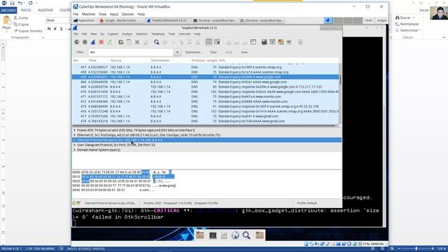 4.6.2.7 Lab - Using Wireshark to Examine a UDP DNS Capture смотреть онлайн