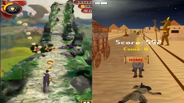 Lost Endless Princess Temple Run vs Mummy Run смотреть онлайн