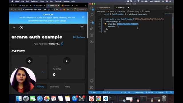 Arcana Auth SDK Demo Integration with Wallet Features смотреть онлайн