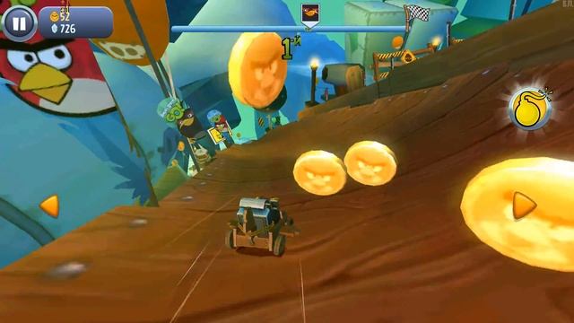 ??? Angry Birds Go (Money Mod) — Episodes 1-3, longplay, Russian version, Android смотреть онлайн