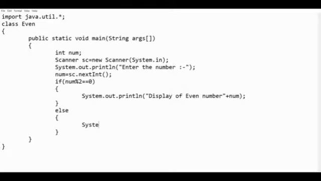 How to check number even or odd in java programming смотреть онлайн