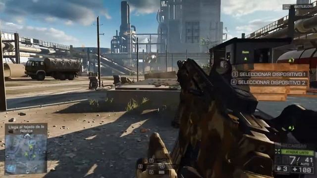Battlefield 4 Singleplayer On AMD APU LLANO A8-3870K And Radeon HD6550D Gameplay смотреть онлайн
