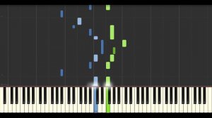 Piano Tutorial: Avril 14th (Aphex Twin) - Best HQ version  (+ free sheet music and MIDI file)