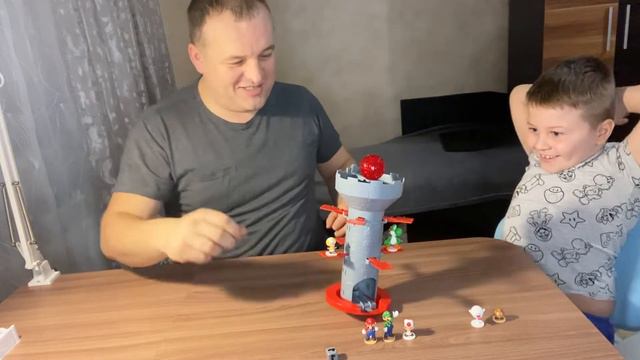 МАРИО игра "Шаткая башня"! смотреть онлайн