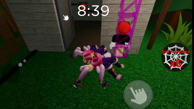 МЫ С ВИКОЙ СТАЛИ ПАУКОМ! Roblox / Spider смотреть онлайн