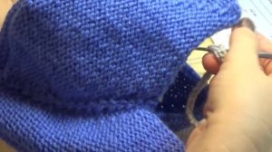 Вяжем спицами. ШАПОЧКА ДЛЯ НОВОРОЖДЕННЫХ С МЫСИКОМ