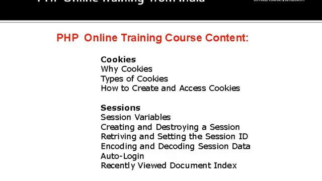 PHP Online Training Course Content - By Real-Time Experts смотреть онлайн
