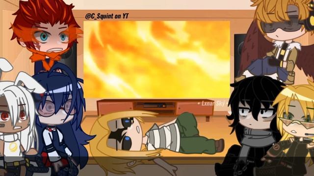 MHA react to Deku, Todoroki and Iida vs Stain || • Lxnar Ský • || Deku's Fights 2/6 смотреть онлайн