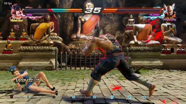 police girl fights old karate man tekken 7 Anna vs Heihachi 092521 смотреть онлайн