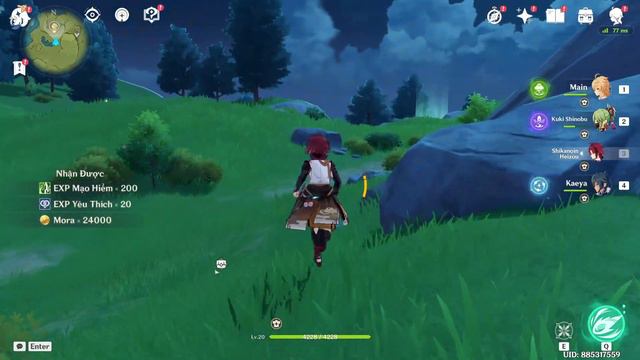 Genshin Impact 3 đường đi nhanh nhất qua Sumeru và thám hiểm núi tuyết смотреть онлайн