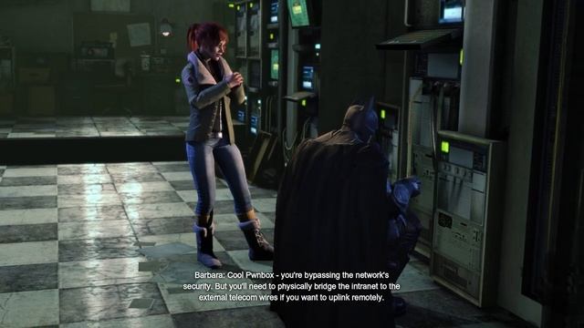 Batman meeting Oracle for the first time смотреть онлайн