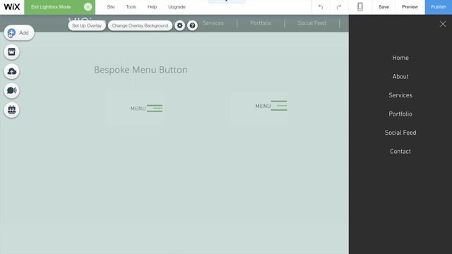 How to create amazing Side Menu on WIX editor using Lightbox feature смотреть онлайн