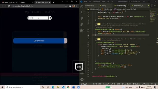 To-Do list using HTML, CSS and JavaScript смотреть онлайн
