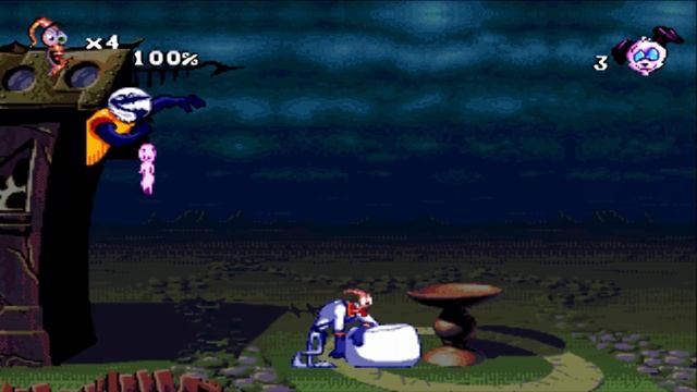 EarthWorm Jim 2 \ Червяк Джим 2 #02 - Salamander \ Викторина смотреть онлайн