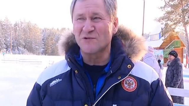 Об открытии нового здания лыжной базы в Куртамышском районе смотреть онлайн