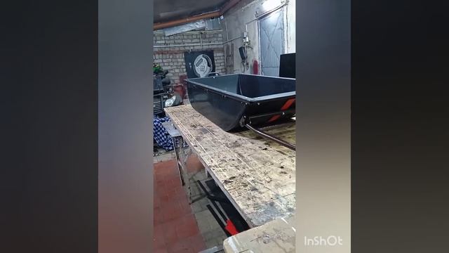 Сани для снегохода трапециевидной формы. смотреть онлайн