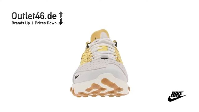 NIKE the 10th React Sertu Sneaker Grey/Yellow смотреть онлайн