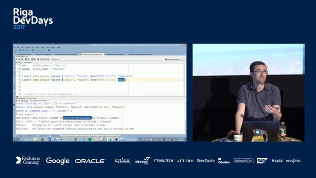 Chris Saxon - More SQL Magic! смотреть онлайн