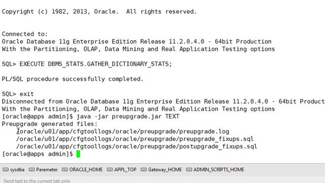 Upgrade oracle database from 11.2.0.4 to 12.2.0.1 смотреть онлайн