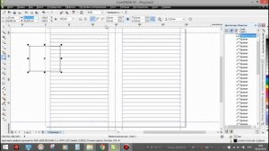Как сделать простые странички для блокнотов в программе CorelDRAW