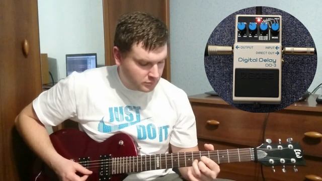 BOSS DD-3 Digital Delay / Обзор педали смотреть онлайн