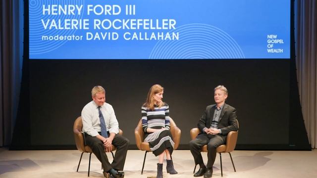 Extending privilege, ft. Valerie Rockefeller & Henry Ford III смотреть онлайн