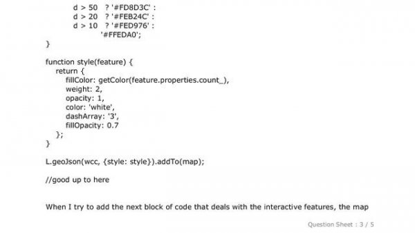 HTML : Interactive Choropleth Map with Leaflet trouble