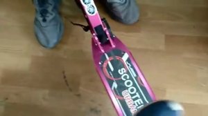 как правильно разложить самокат