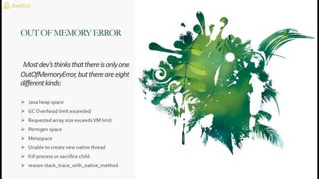 Is there only one OutOfMemoryError? смотреть онлайн