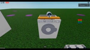 Destroy a Washing Machine ROBLOX: Hotpoint Washing Machine Unbalanced Spin WITHOUT MOVING: FULL