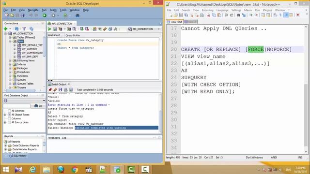 9 - What is the use of Force Keyword in views смотреть онлайн