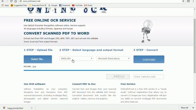 Convert image Text to Word, notepad, Excel online.| Hindi смотреть онлайн