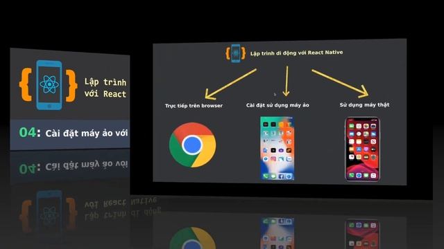 Cài đặt và chuẩn bị để lập trình React Native смотреть онлайн