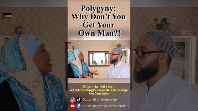 Polygyny: "Why Don't You Get Your Own Man?!" #opr #polygamy #polygyny смотреть онлайн