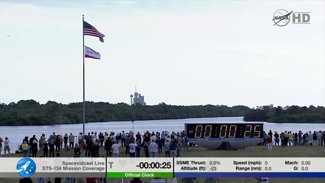 STS-134 - The final launch of Endeavour - Full Launch in HD смотреть онлайн