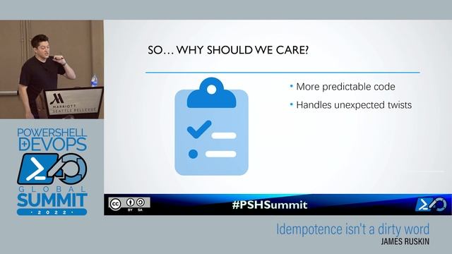 PSHSummit 2022 - Idempotence isn't a dirty word by James Ruskin смотреть онлайн