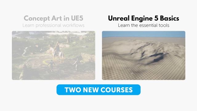 CONCEPT ART IN UE5 with Ellie Cooper - TRAILER смотреть онлайн