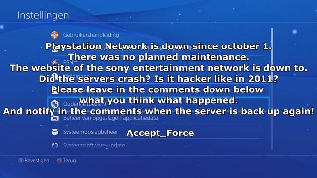 [FIX?] Playstation Network / Sony Entertainment Network is DOWN Error code: NW-31201-7 смотреть онлайн