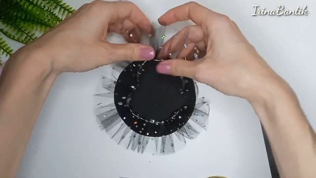 ? Halloween DIY. ?Шляпка на Хеллоуин.?шляпка из гллитерного фоамирана смотреть онлайн