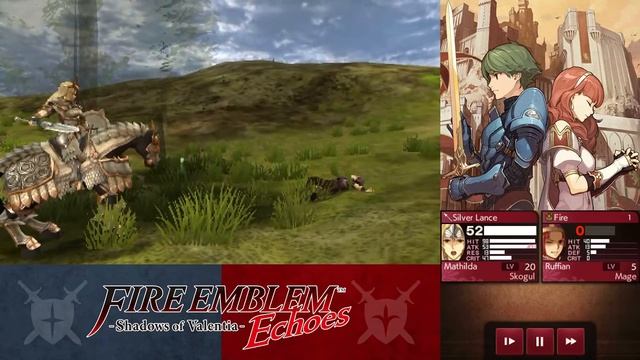 Fire Emblem Echoes: Shadows of Valentia - DLC: Cipher Legends I смотреть онлайн