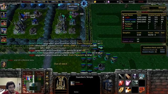 Warcraft 3: HellHalt TD # 47 - 3 HOURS of HELLHALT! смотреть онлайн